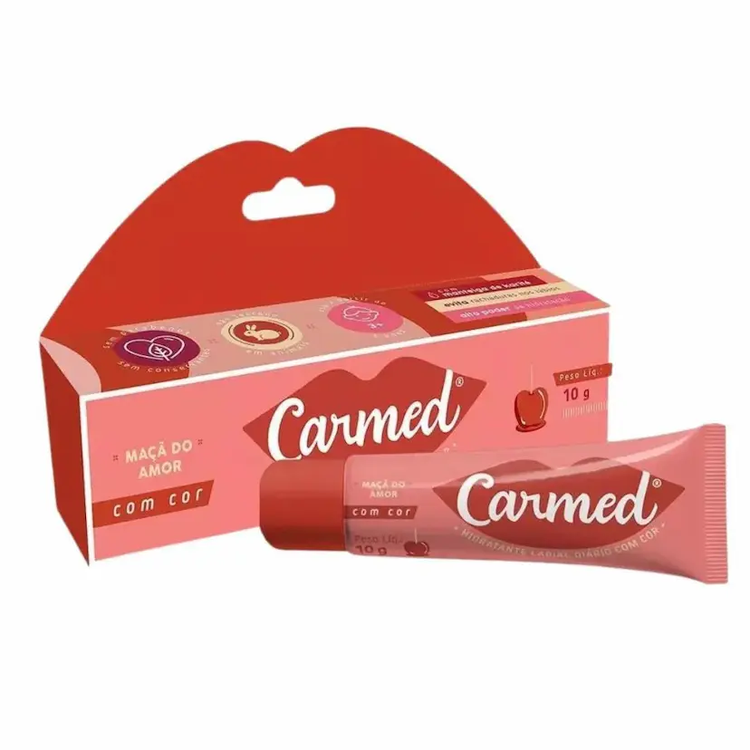 Carmed Hidratante Labial - Maçã do Amor (10g)